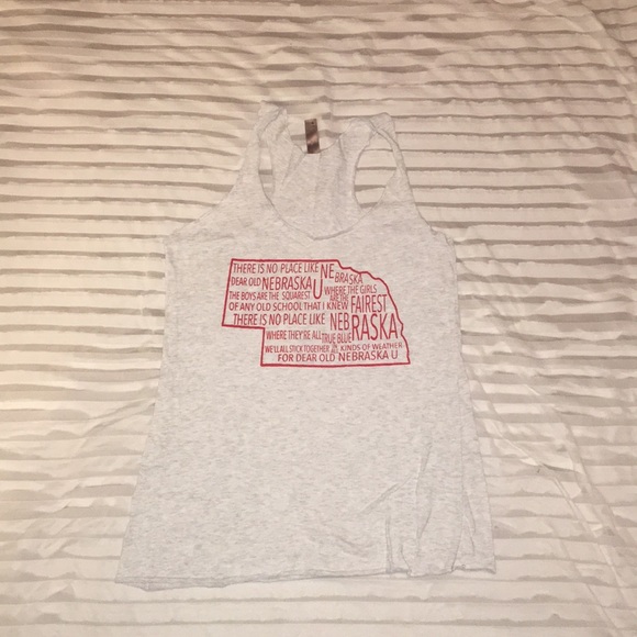 Next Level Apparel Tops - “No Place Like Nebraska” TShirt Tank Next Level Apparel Tops - “No Place Like Nebraska” TShirt Tank